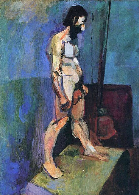 Henri Matisse Male Nude - Hand Painted Oil Painting