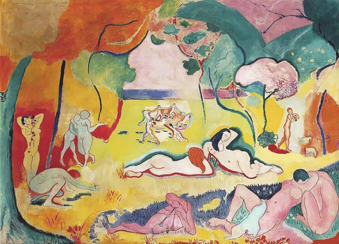 Henri Matisse The Joy of Life - Hand Painted Oil Painting