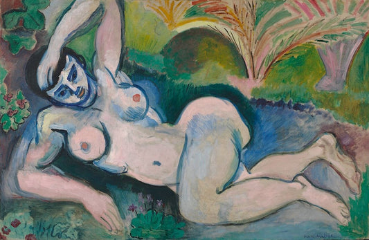 Henri Matisse Blue Nude, Souvenir de Biskra - Hand Painted Oil Painting