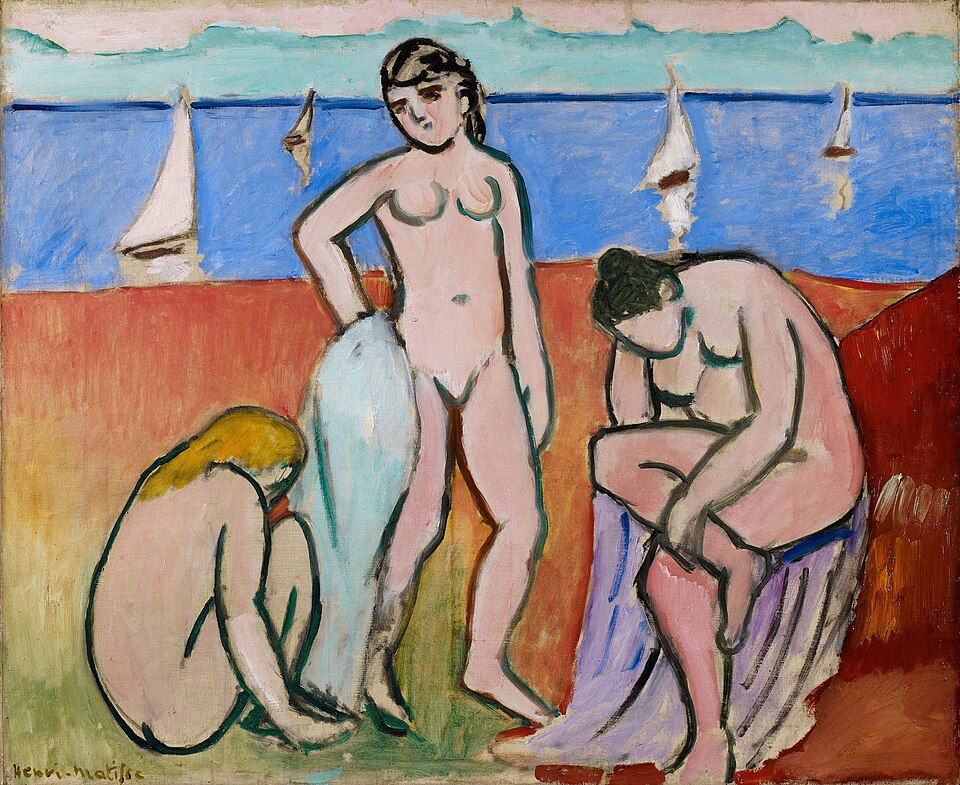 Henri Matisse Three Bathers - Hand Painted Oil Painting