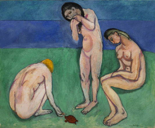 Henri Matisse Bathers with a Turtle - Hand Painted Oil Painting