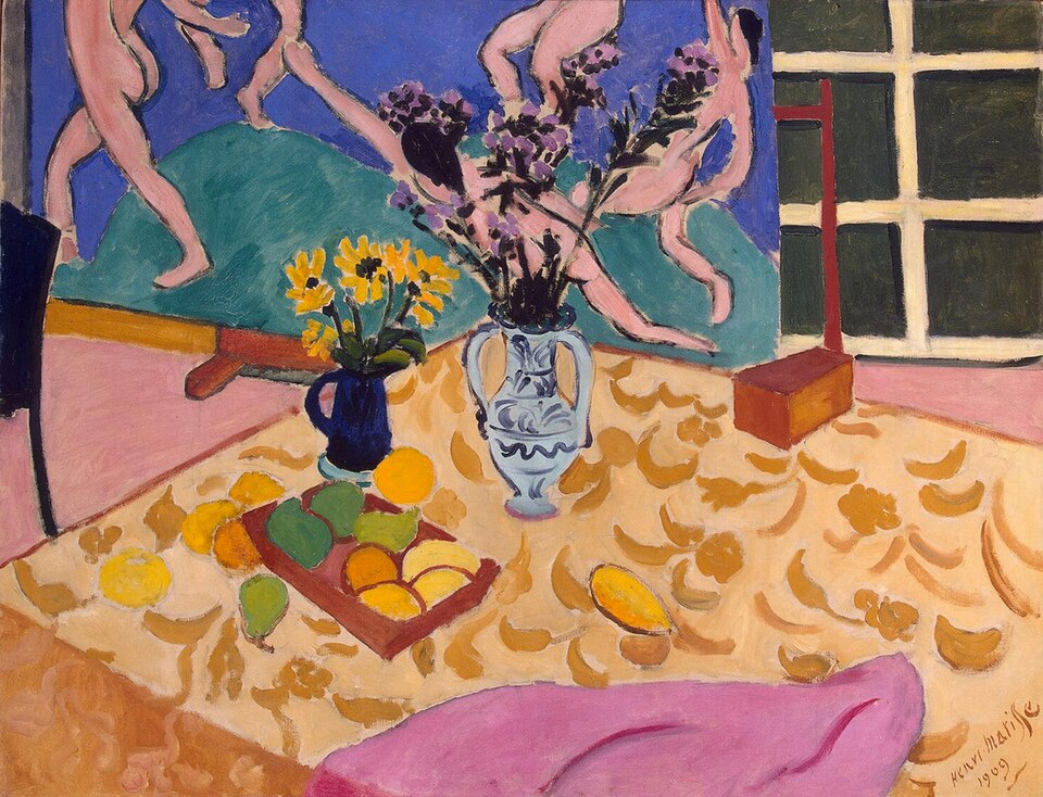 Henri Matisse Still Life with Dance - Hand Painted Oil Painting
