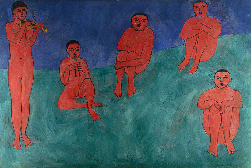 Henri Matisse Music - Hand Painted Oil Painting