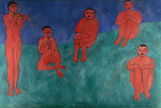 Henri Matisse Music - Hand Painted Oil Painting