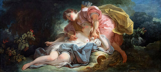 Jean-Honore Fragonard Cephalus and Procris - Hand Painted Oil Painting