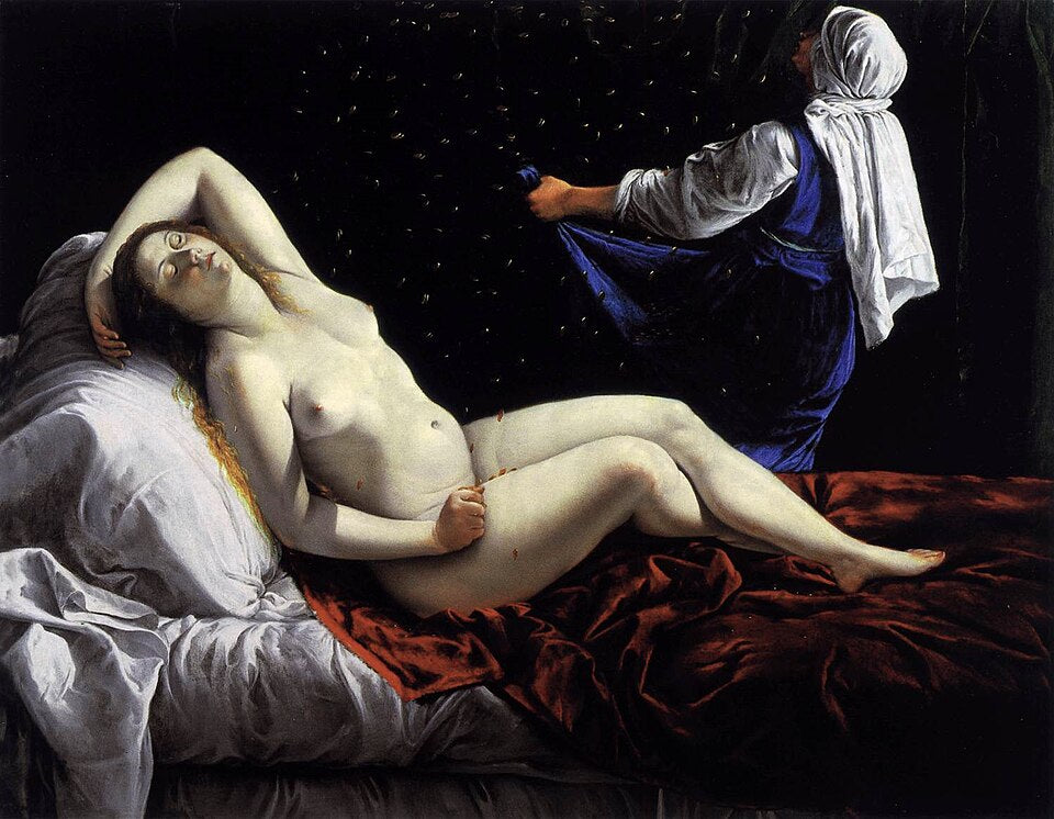 Artemisia Gentileschi Danae - Hand Painted Oil Painting