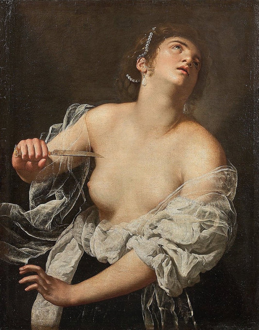 Artemisia Gentileschi Lucretia - Hand Painted Oil Painting