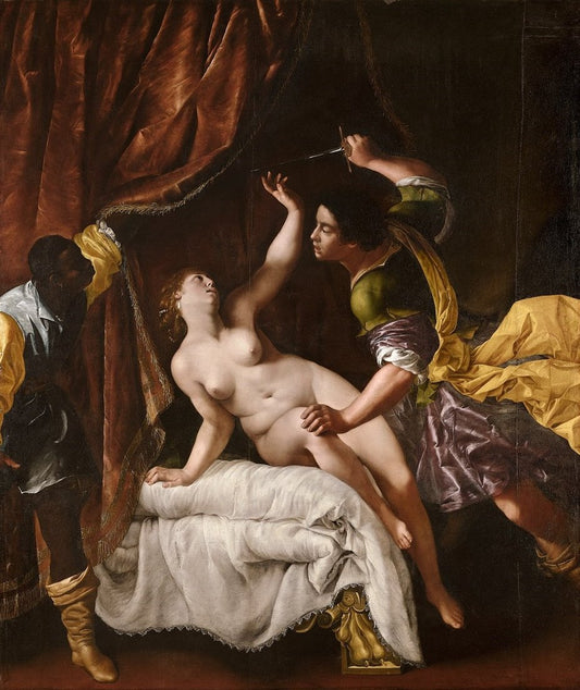 Artemisia Gentileschi Lucretia II - Hand Painted Oil Painting