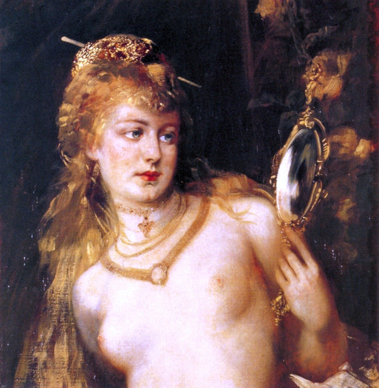  Hans Makart Gesicht (Detail) - Hand Painted Oil Painting