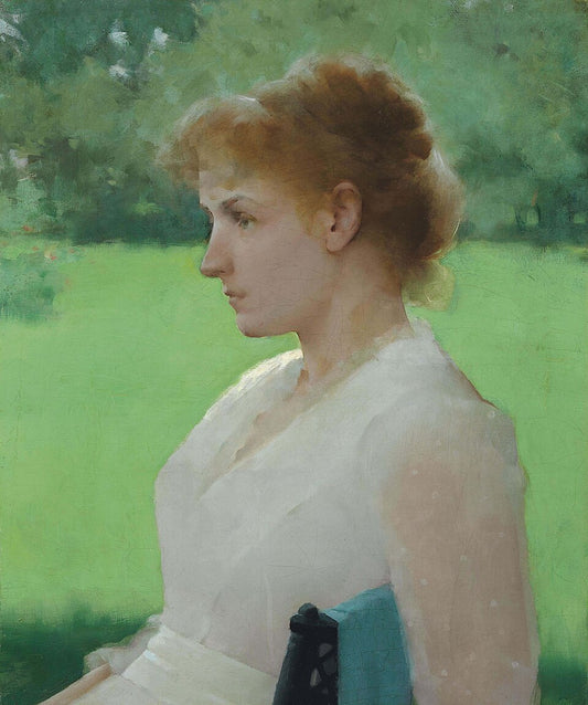 Frank Weston Benson In Summer - Hand Painted Oil Painting