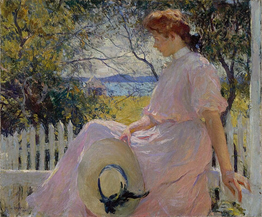 Frank Weston Benson Eleanor - Hand Painted Oil Painting