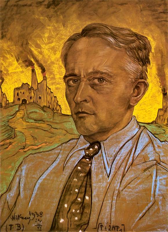 Stanislaw Ignacy Witkiewicz Self-Portrait 2 - Hand Painted Oil Painting