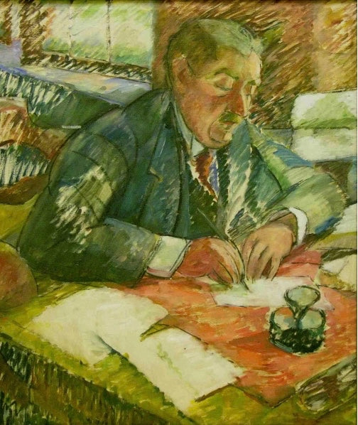 Alma del Banco August Wilhelm Hunzinger - Hand Painted Oil Painting