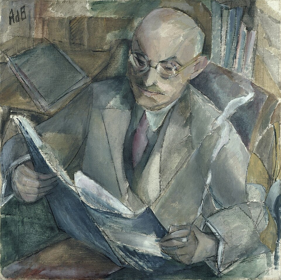 Alma del Banco Portrait of Dr. Georg Ludwig Wendemuth - Hand Painted Oil Painting