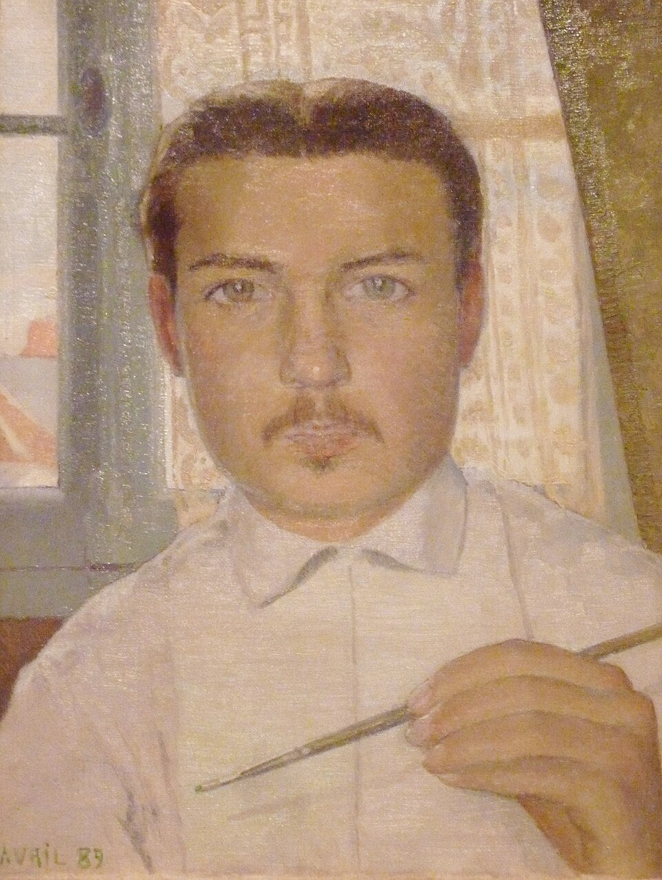 Maurice Denis Self-Portrait at the Age of 18 - Hand Painted Oil Painting