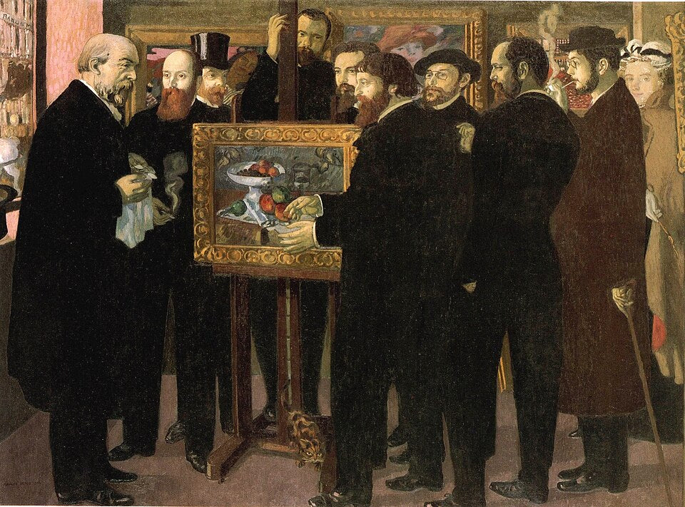 Maurice Denis Homage to Cézanne - Hand Painted Oil Painting