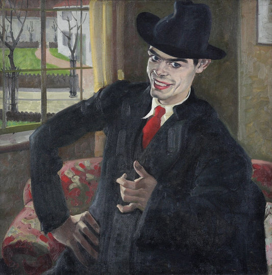 Percy Shakespeare Self Portrait, Mephistopheles - Hand Painted Oil Painting