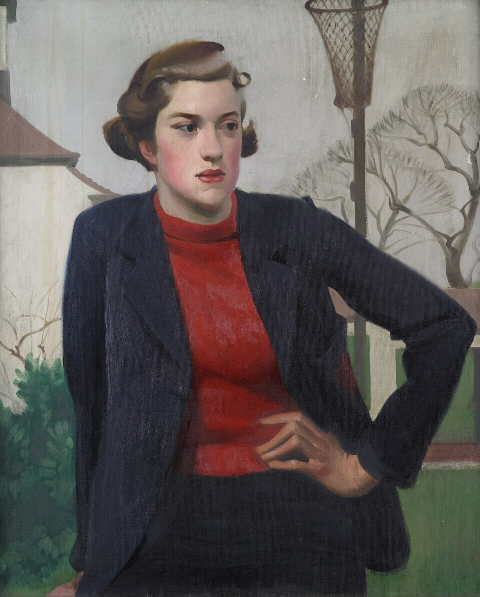 Percy Shakespeare Schoolgirl - Hand Painted Oil Painting