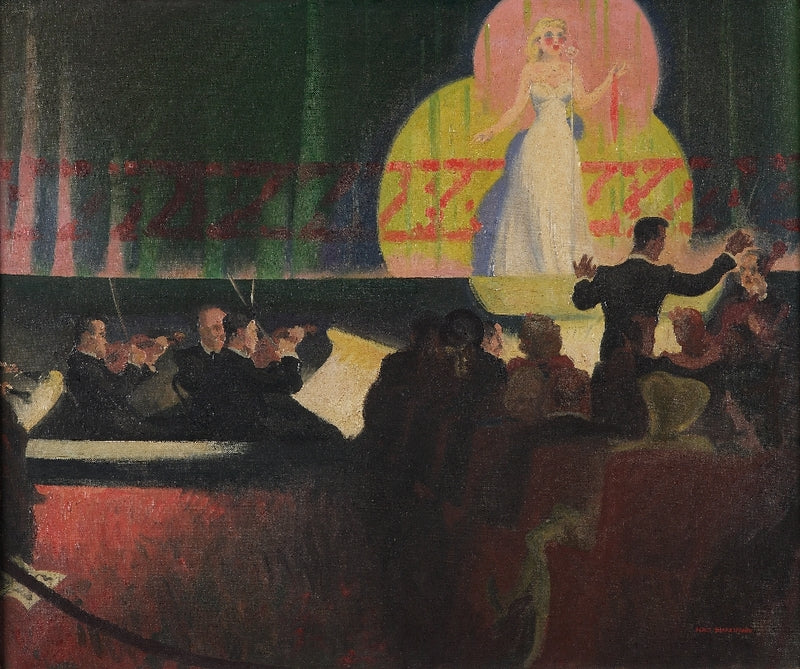 Percy Shakespeare The Crooner - Hand Painted Oil Painting