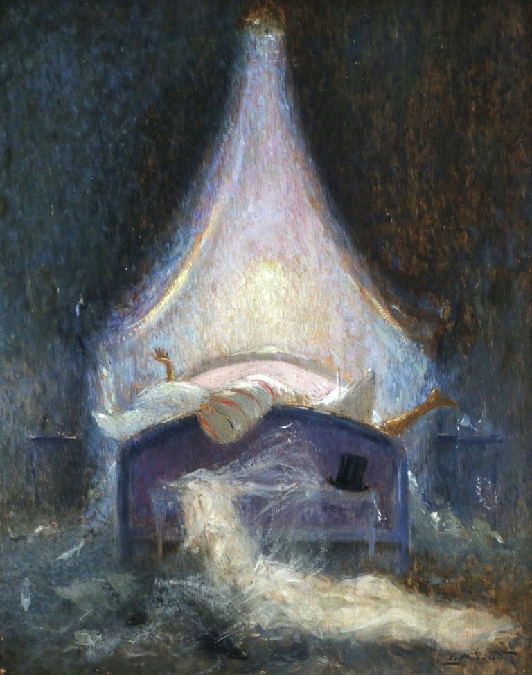 Georges Picard Wedding Night - Hand Painted Oil Painting