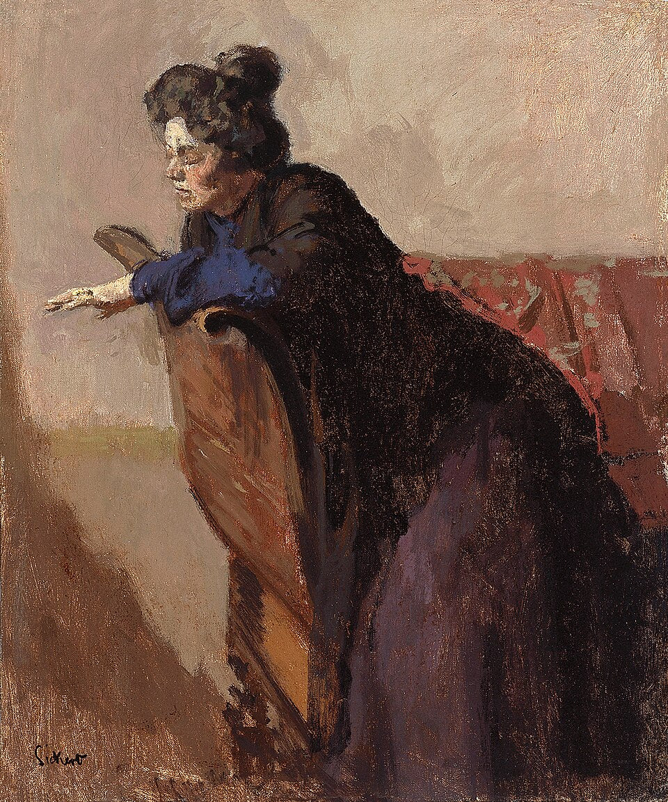 Walter Sickert La Giuseppina, the Ring - Hand Painted Oil Painting