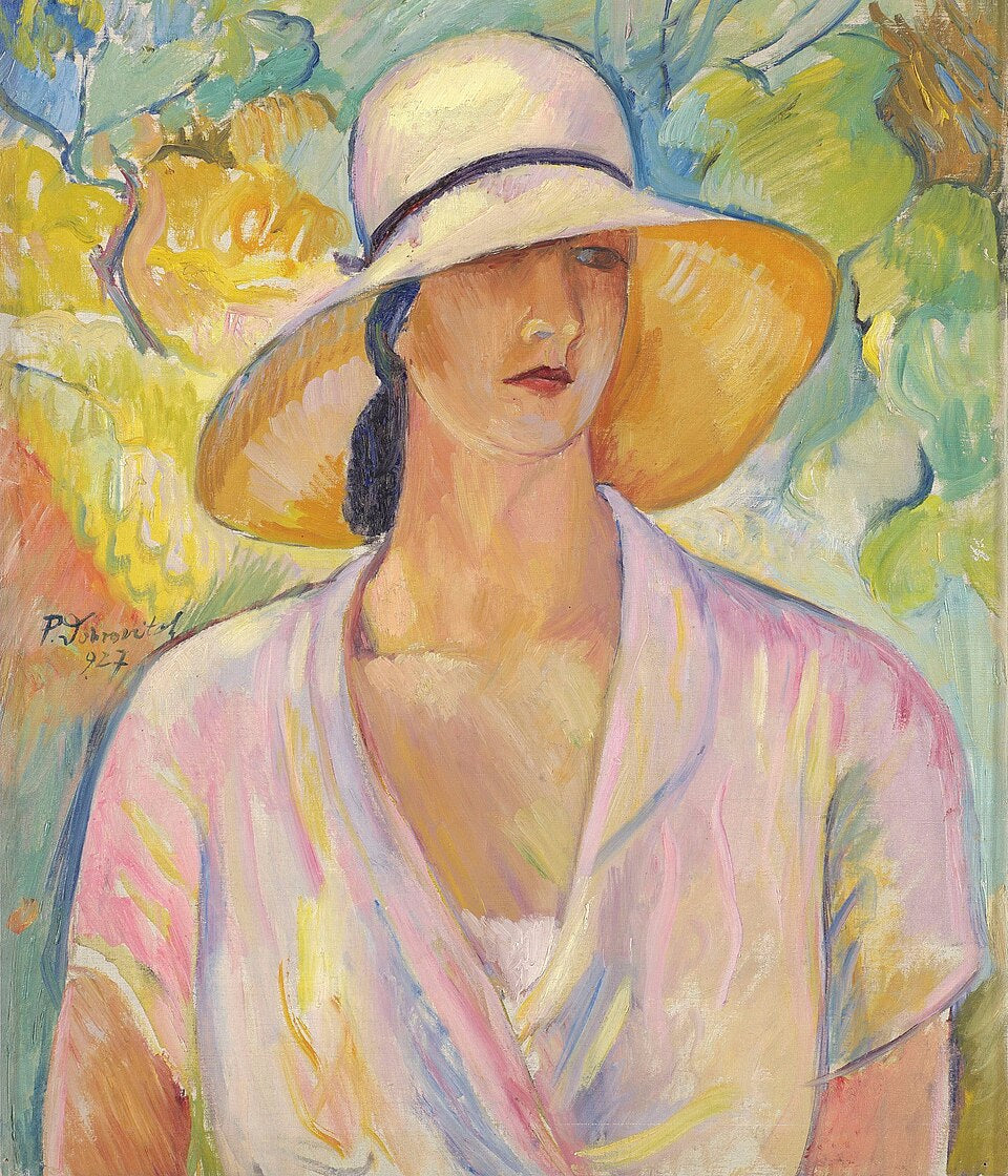 Petar Dobrovic Figure - Hand Painted Oil Painting