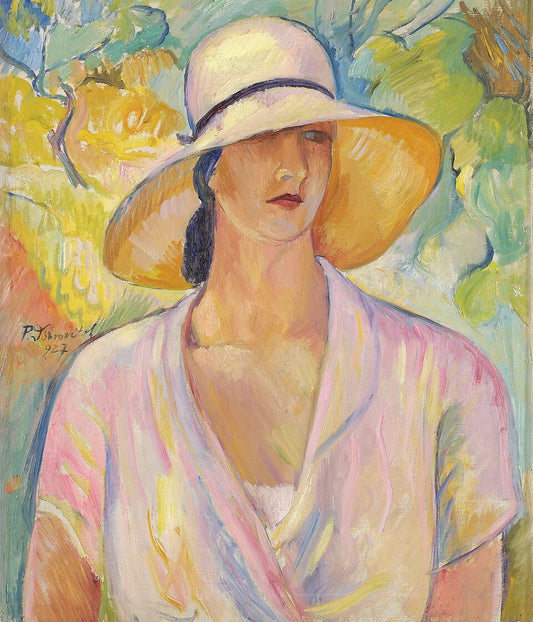 Petar Dobrovic Figure - Hand Painted Oil Painting