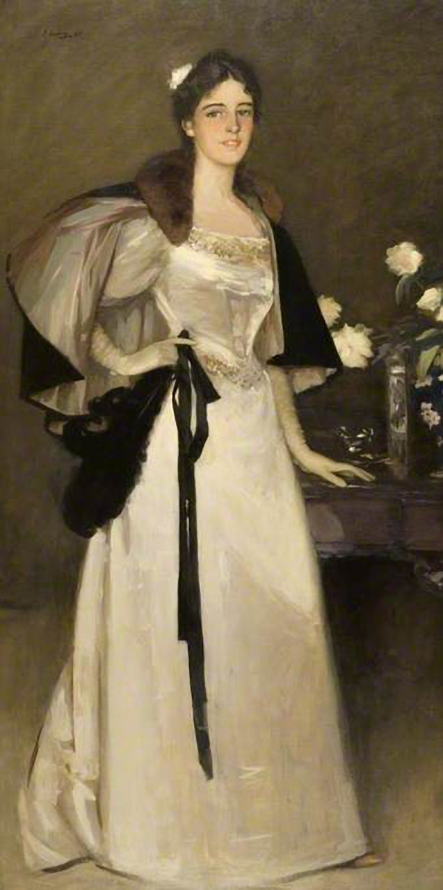 John Lavery Miss Mary Burrell - Hand Painted Oil Painting