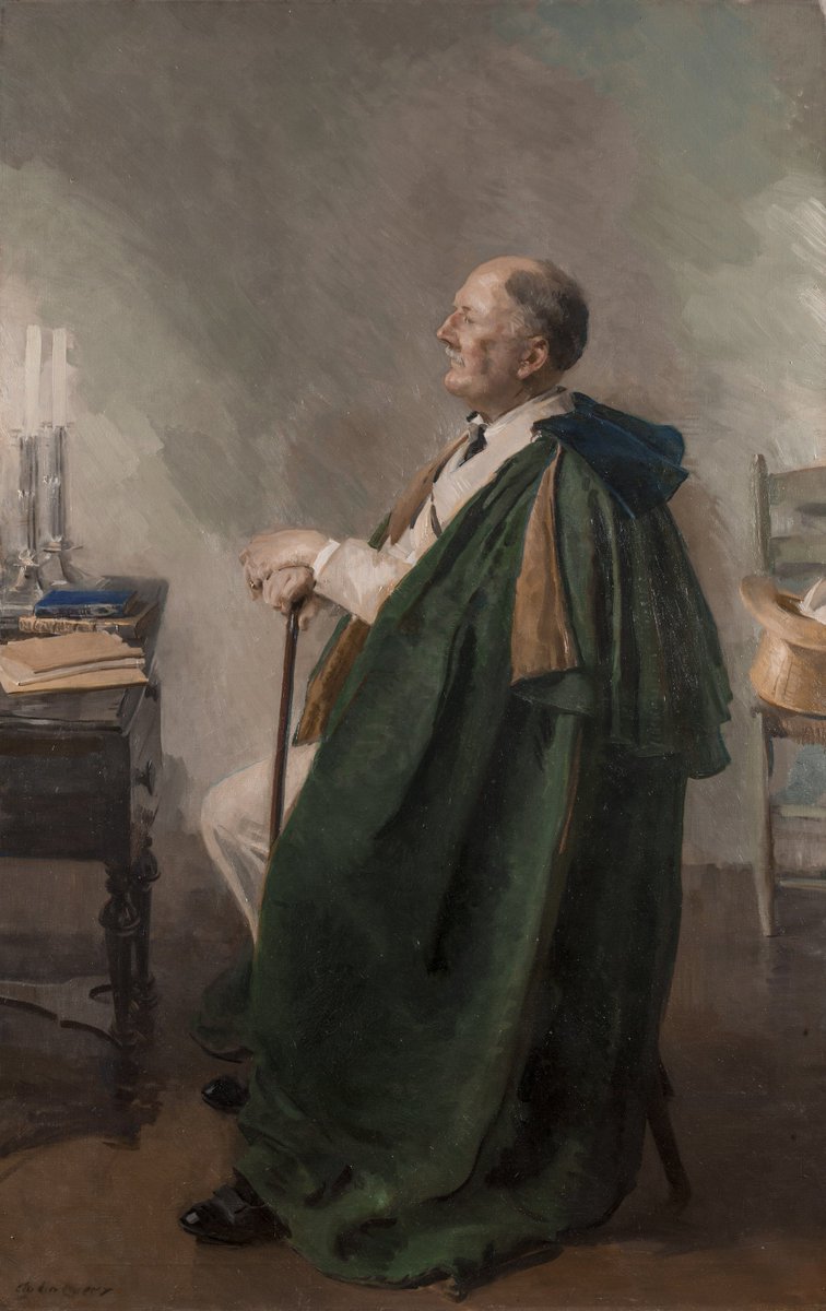 Cecilia Beaux The Green Cloak, a Portrait of George Dudley Seymour - Hand Painted Oil Painting