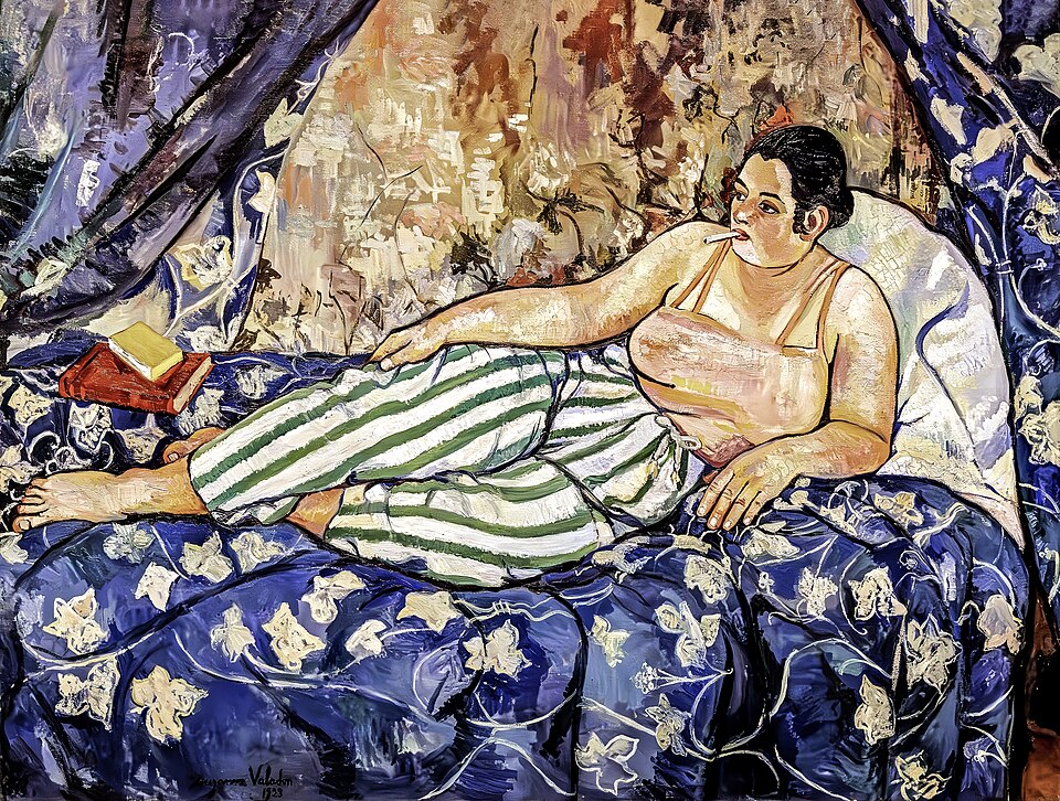 Suzanne Valadon The Blue Room - Hand Painted Oil Painting