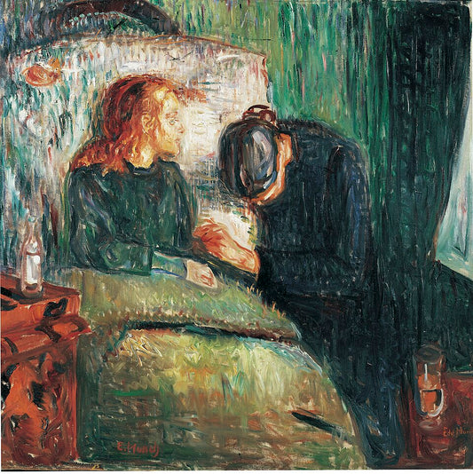 Edvard Munch The Sick Child - Hand Painted Oil Painting