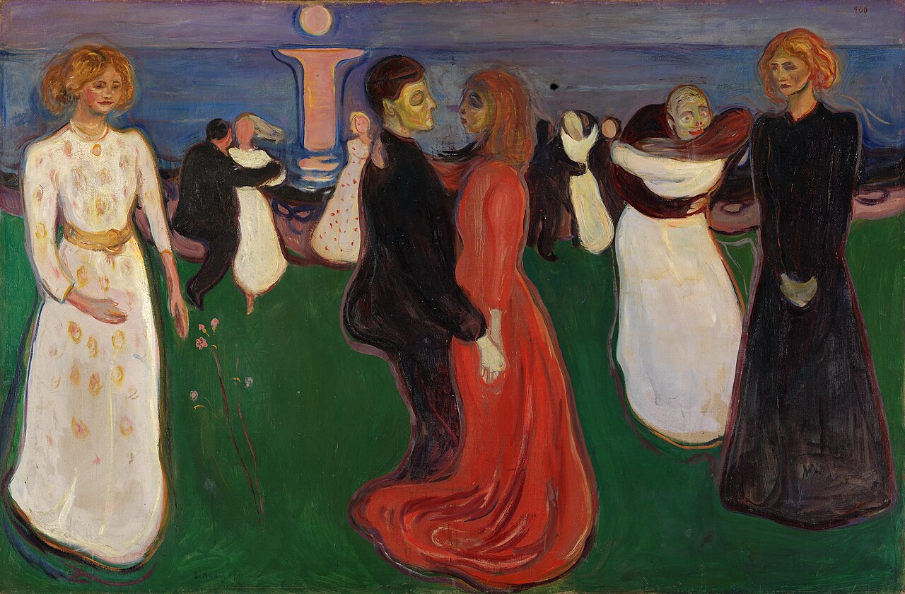 Edvard Munch The Dance of Life - Hand Painted Oil Painting
