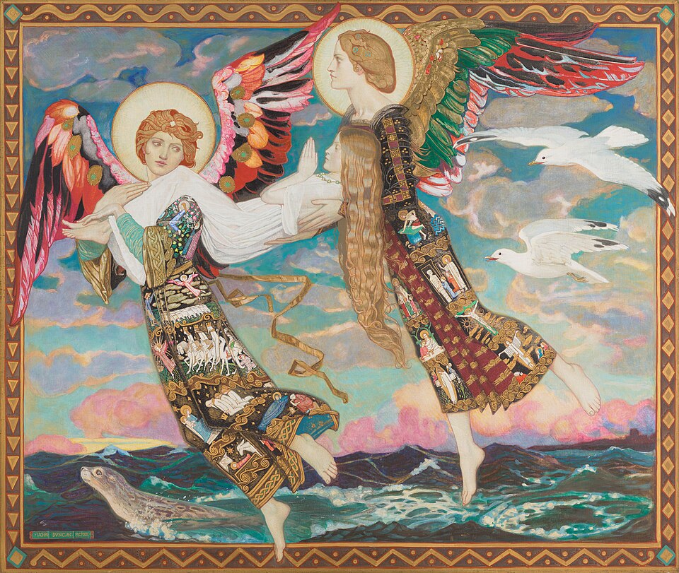 John Duncan Saint Bride - Hand Painted Oil Painting