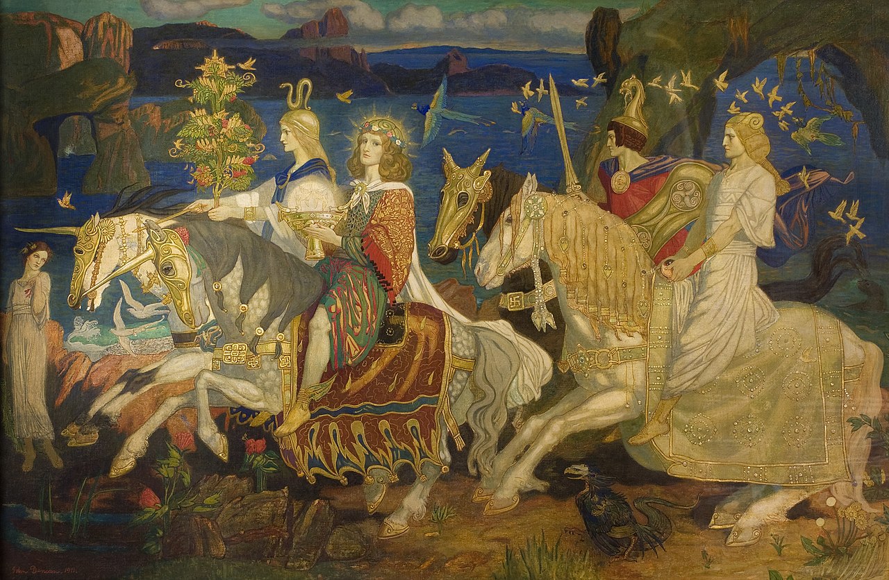 John Duncan Riders of the Sidhe - Hand Painted Oil Painting
