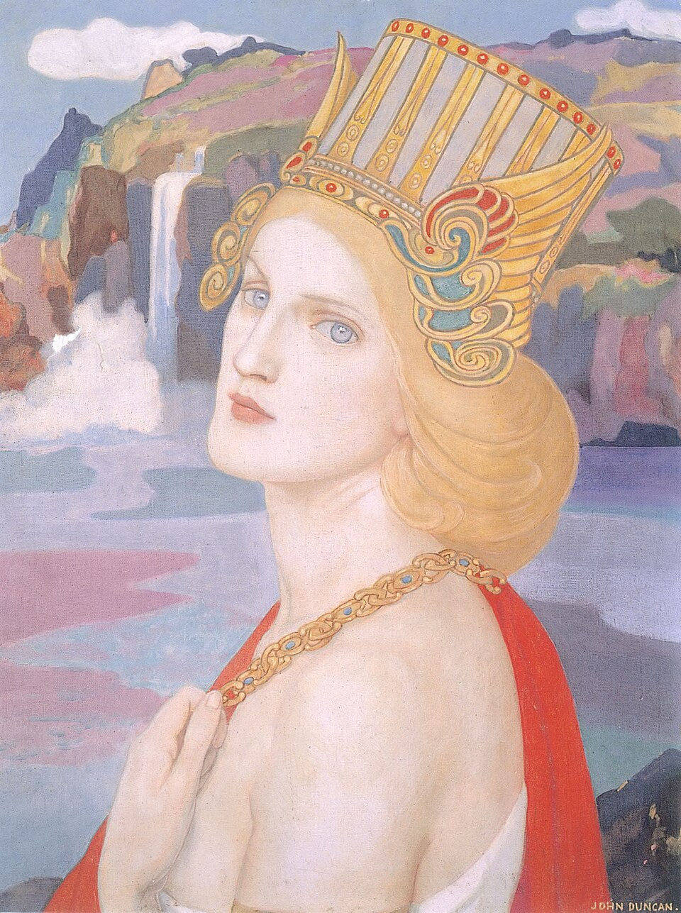 John Duncan Aoife - Hand Painted Oil Painting