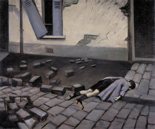 C. R. W. Nevinson A Taube - Hand Painted Oil Painting