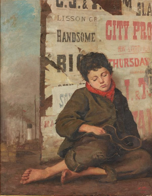 Florence Fuller Weary - Hand Painted Oil Painting