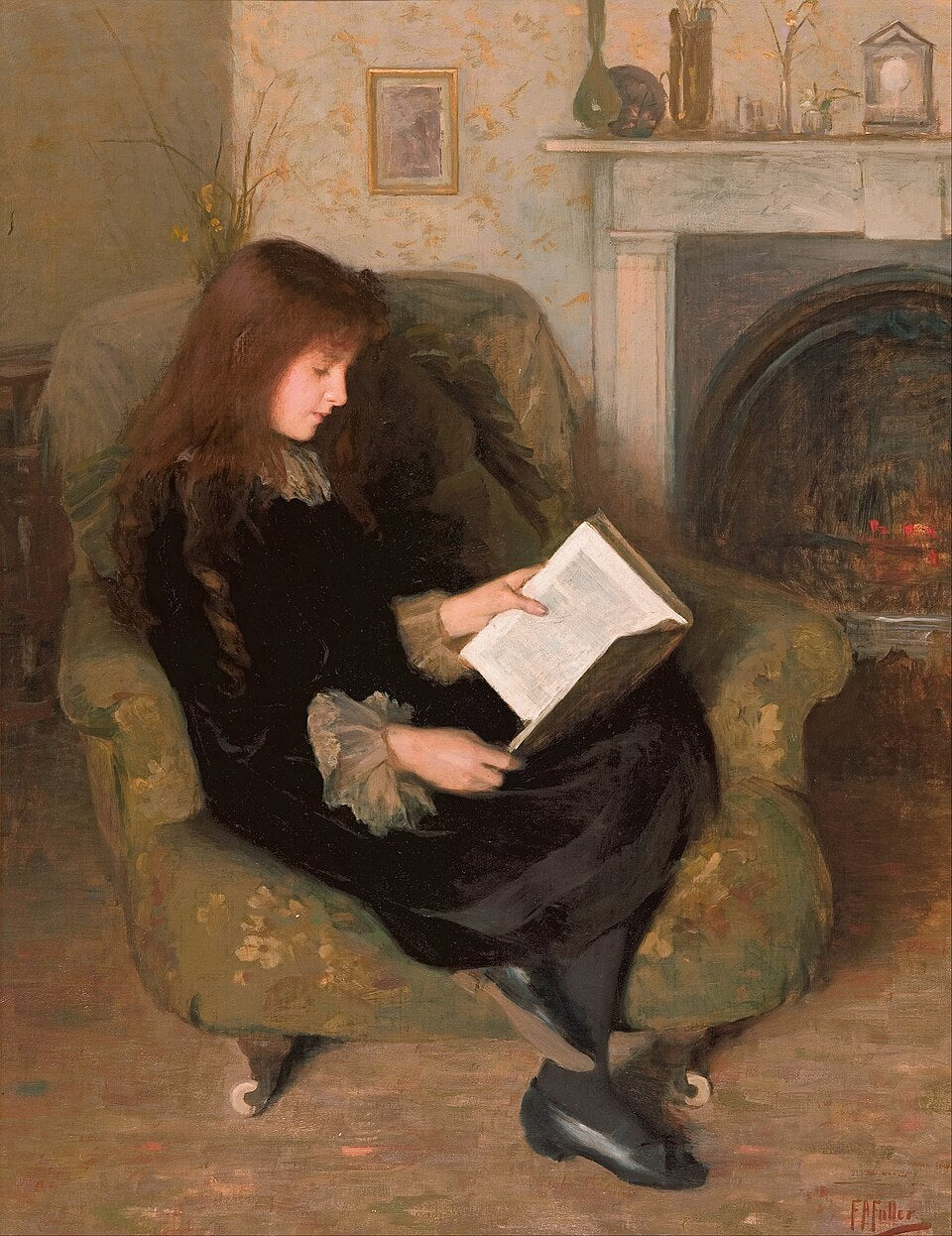 Florence Fuller Inseparables - Hand Painted Oil Painting