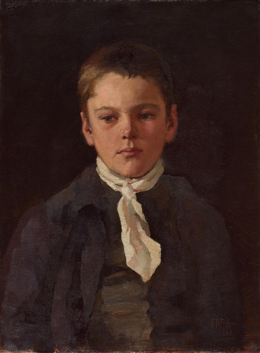 Florence Fuller Paper Boy - Hand Painted Oil Painting