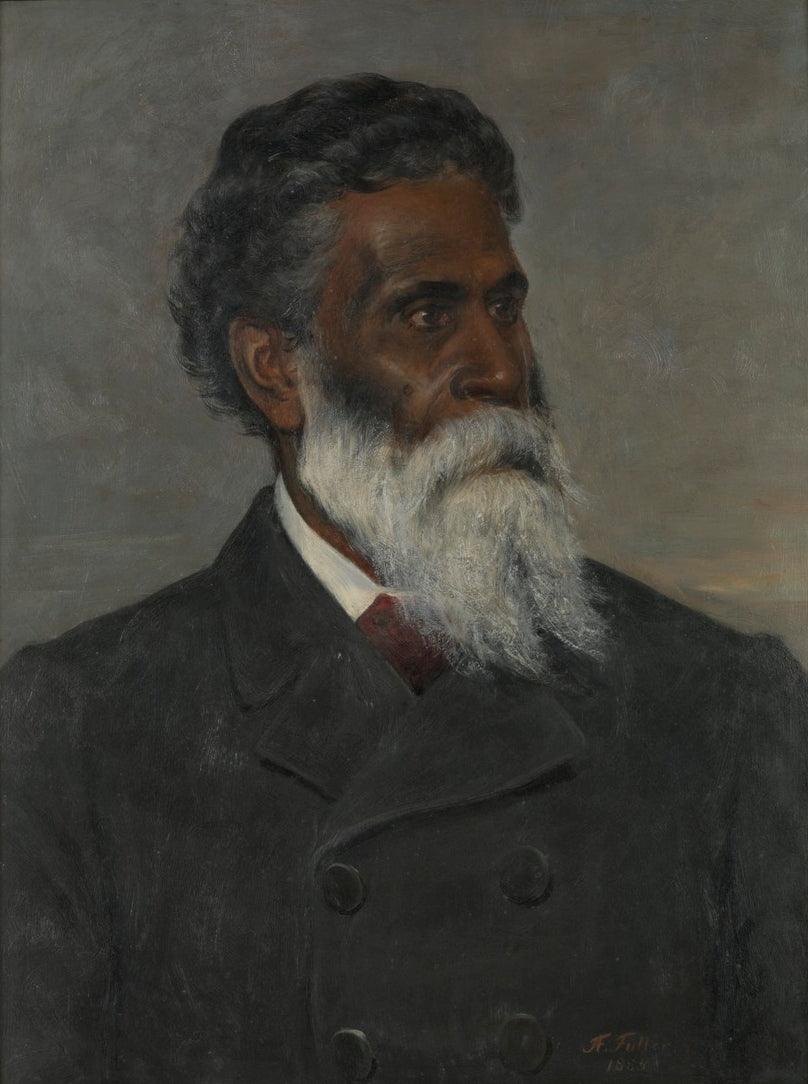 Florence Fuller Portrait of William Barak - Hand Painted Oil Painting