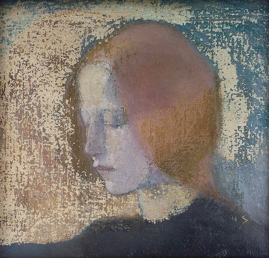 Helene Schjerfbeck Fragment - Hand Painted Oil Painting