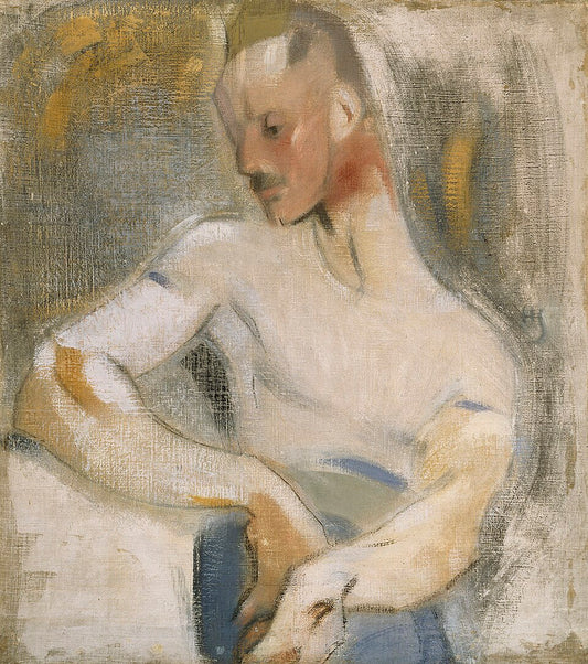 Helene Schjerfbeck The Sailor - Hand Painted Oil Painting