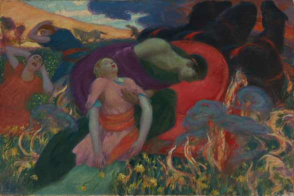 Rupert Bunny Persephone - Hand Painted Oil Painting