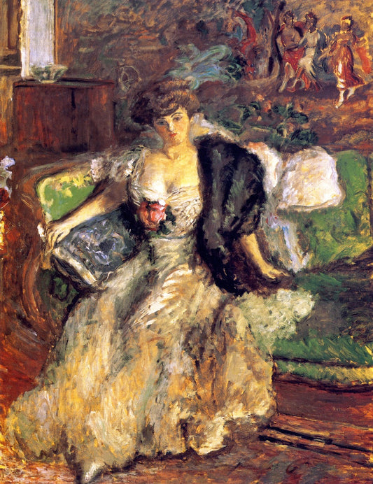 Pierre Bonnard Portrait of Misia Godebska - Hand Painted Oil Painting