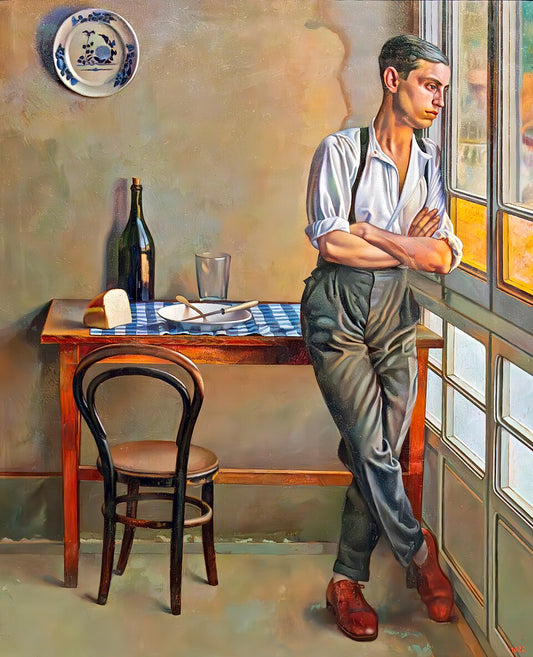 Feliu Elias The Galery - Hand Painted Oil Painting