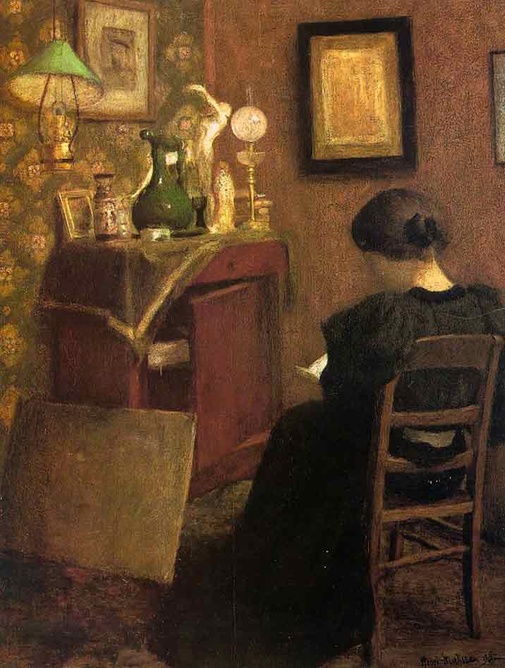 Henri Matisse Woman Reading - Hand Painted Oil Painting