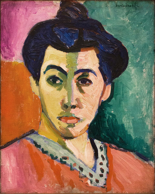 Henri Matisse The Green Stripe - Hand Painted Oil Painting