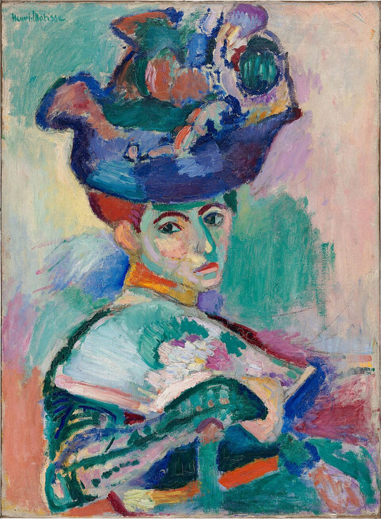 Henri Matisse Woman with a Hat - Hand Painted Oil Painting