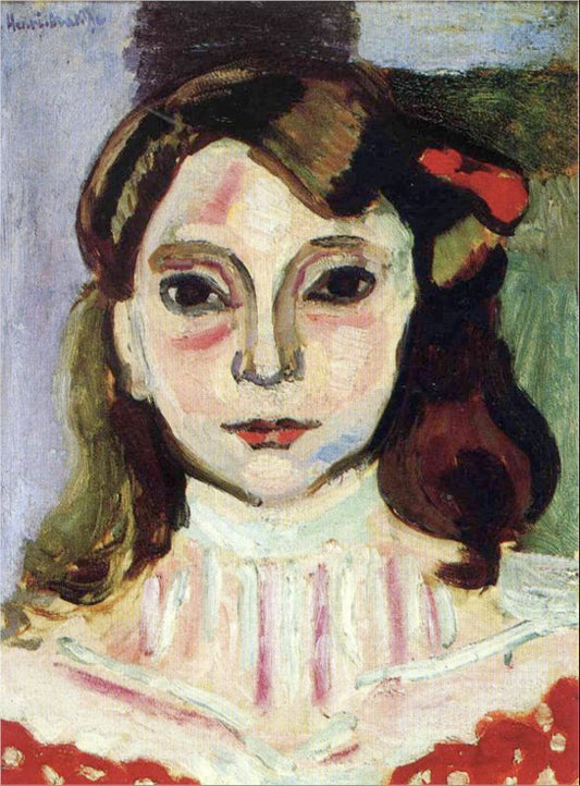 Henri Matisse Portrait of Marguerite - Hand Painted Oil Painting