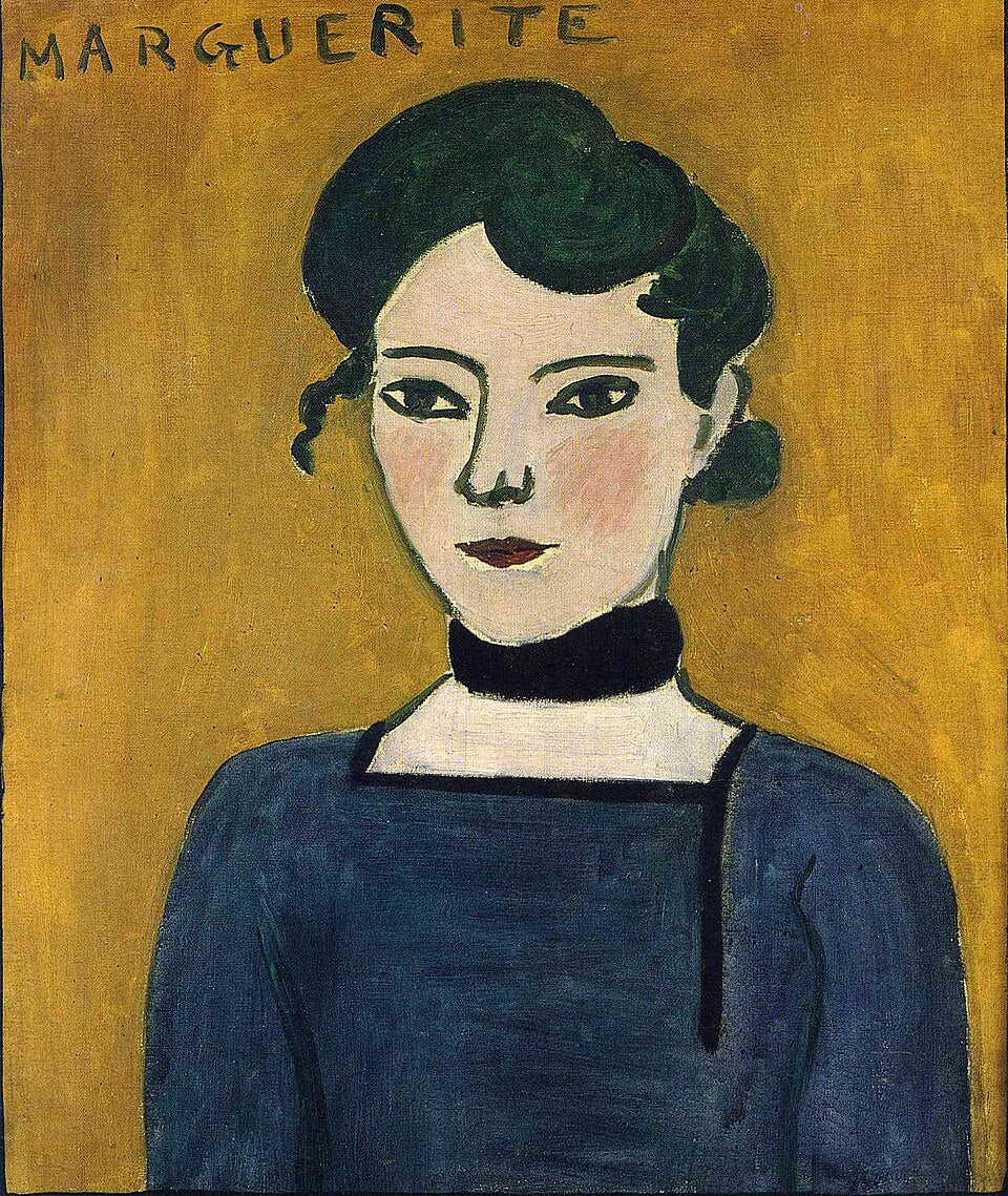 Henri Matisse Portrait de Marguerite - Hand Painted Oil Painting